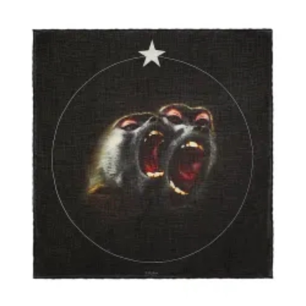 Givenchy Monkey Brothers Scarf